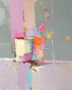 Compozitie abstracta pastel